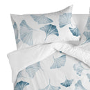 Juego De 2 Fundas De Almohada Ginkgo FUNDAS DE ALMOHADA BLANCAS