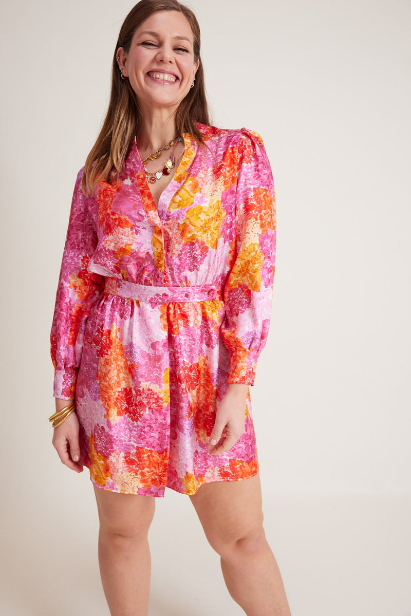 Robe Louise Peony Bomb