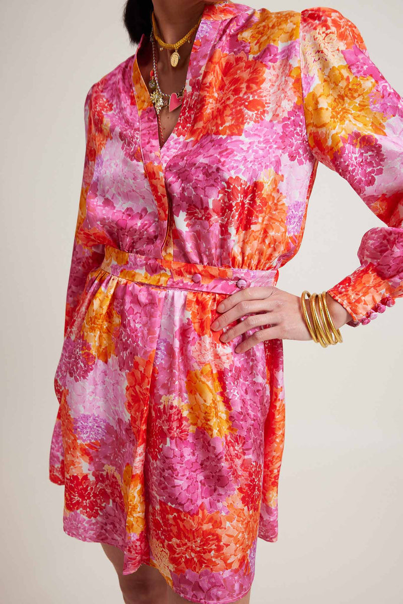 Robe Louise Peony Bomb