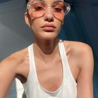 Gafas de sol Aure.H - Rosa Transparente - Unisex - Le Petit Lunetier - The Bradery