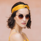Gafas de sol Hanna.B - Oro rosa - Unisex - Le Petit Lunetier - The Bradery