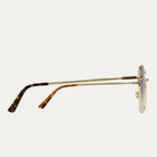 Gafas de sol Love.Q Doradas - Unisex - Le Petit Lunetier - The Bradery