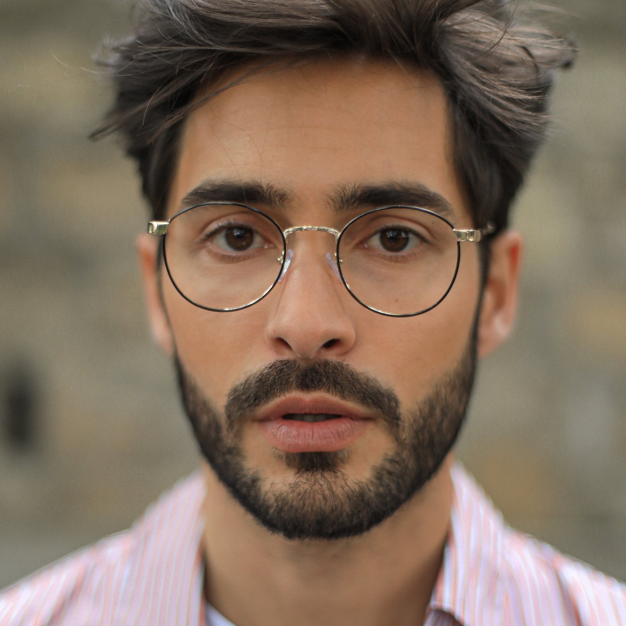 Gafas de luz azul Hanna.B - Oro - Unisex - Le Petit Lunetier - The Bradery
