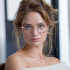 Gafas de luz azul Hanna.B - Oro - Unisex - Le Petit Lunetier - The Bradery