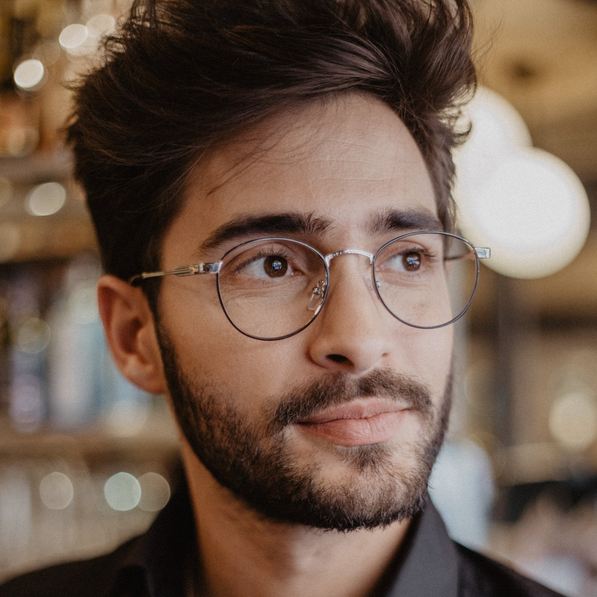 Gafas de luz azul Hanna.B - Plata - Unisex - Le Petit Lunetier - The Bradery