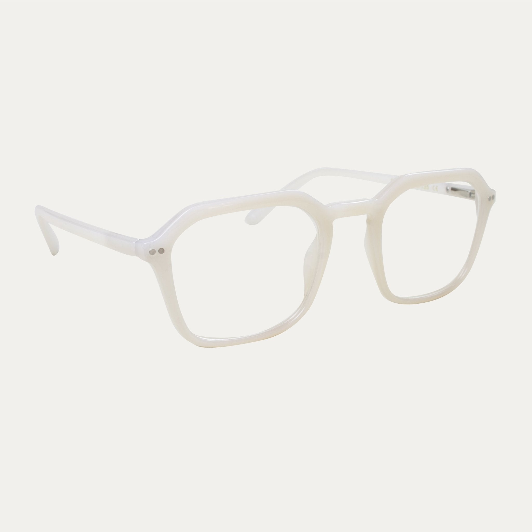 Gafas de luz azul Jim.H - Crema - Unisex - Le Petit Lunetier - The Bradery