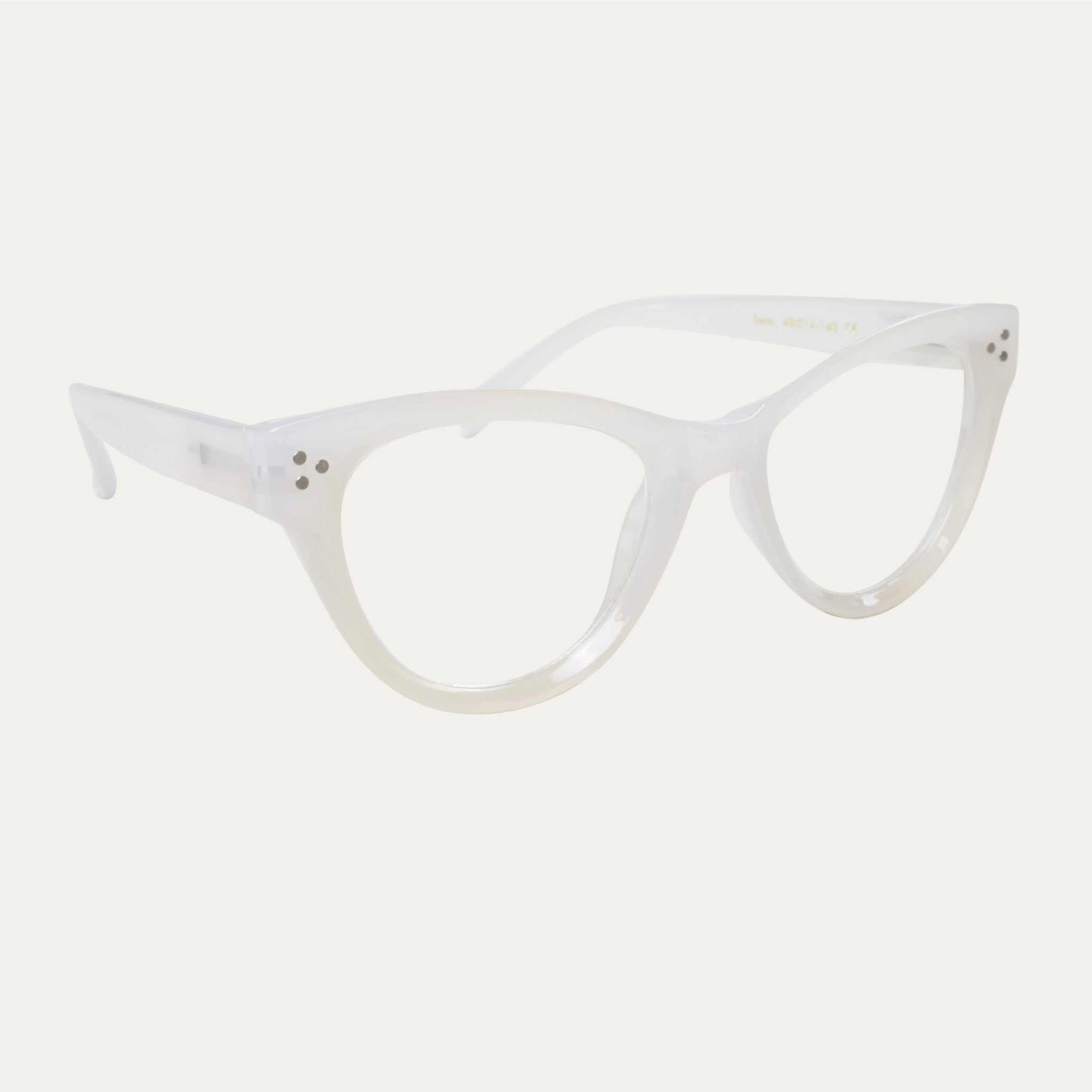 Lunettes Lena Lumière Bleue - Crème - Femme - Le Petit Lunetier - The Bradery
