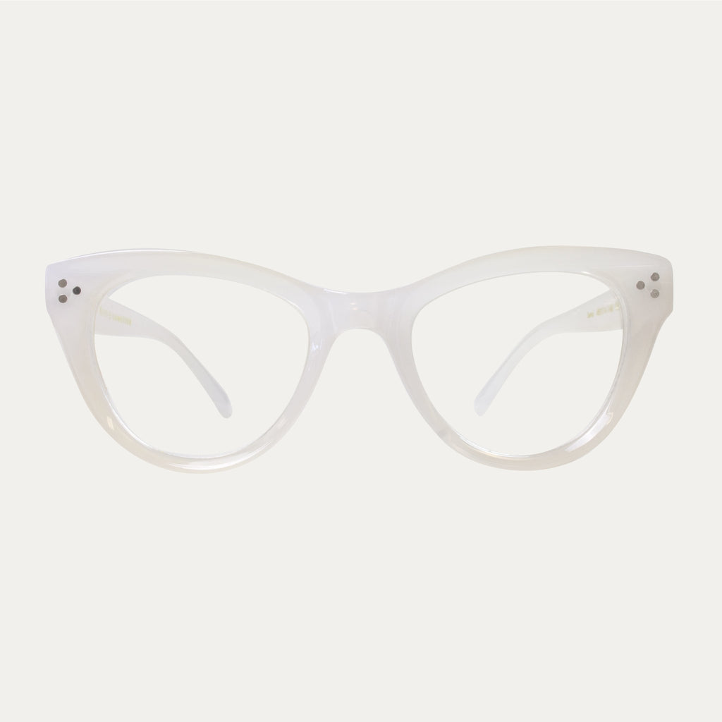 Lunettes Lena Lumière Bleue - Crème - Femme - Le Petit Lunetier - The Bradery