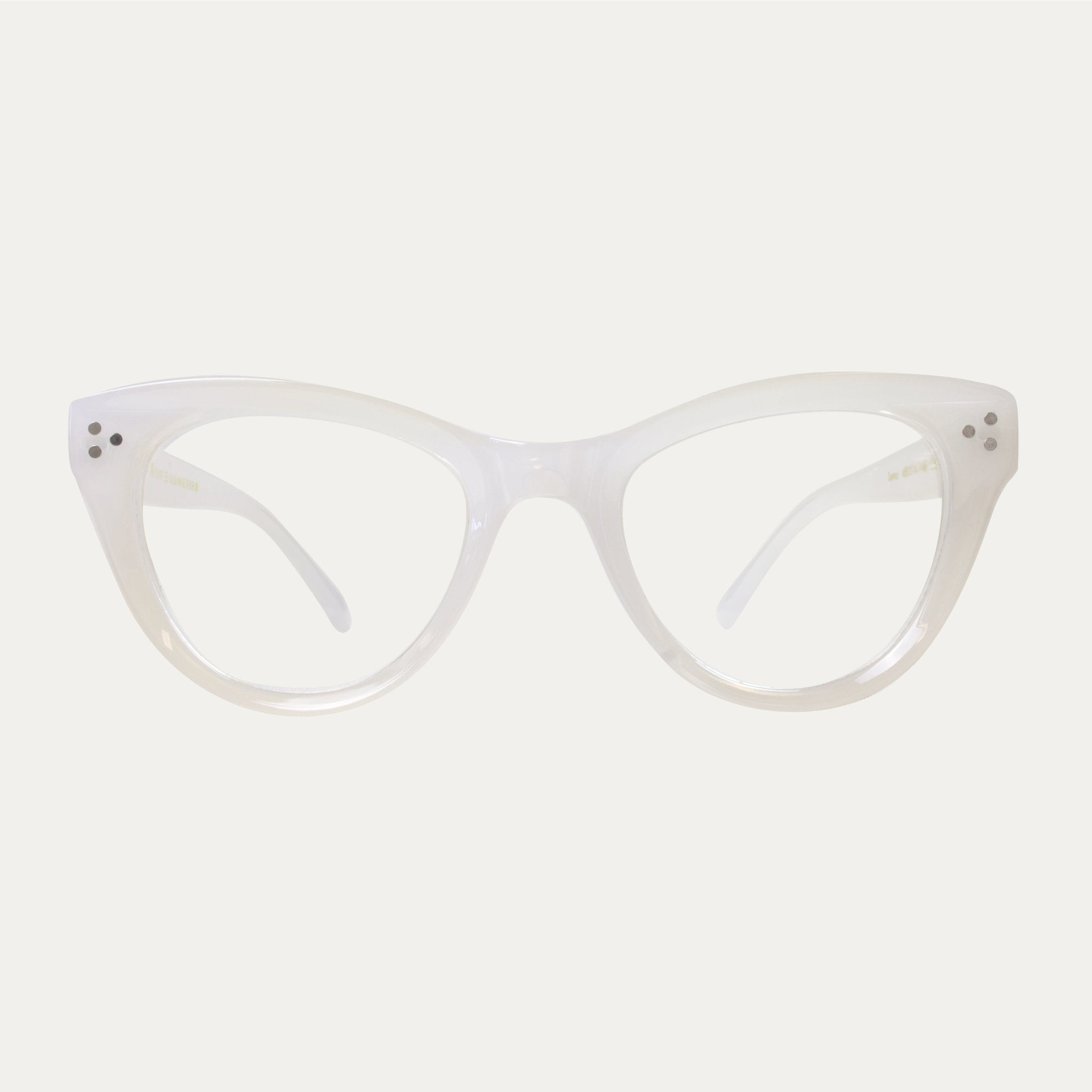 Lunettes Lena Lumière Bleue - Crème - Femme - Le Petit Lunetier - The Bradery