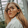 Gafas Lidia.A Carey Luz Azul - Unisex - Le Petit Lunetier - The Bradery