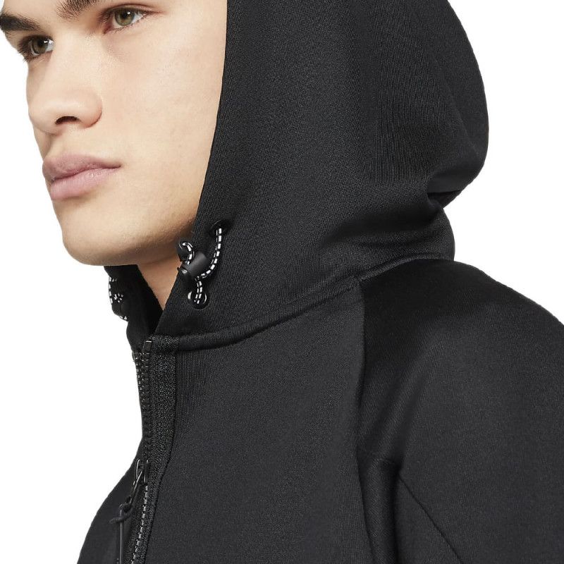 M Nsw Air Hoodie Fz Flc - Sweat Homme Textile - Noir SWEAT HOMME TEXTILE Nike