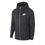 M Nsw Av15 Hoodie Fz Knit - Men's Textile Sweatshirt - Black MEN'S TEXTILE SWEATSHIRT Nike