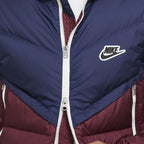 M Nsw Down Fill Jacket - Textile Down Jacket - Blue - Unisex - Nike - The Bradery