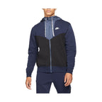 M Nsw Hbr Hoodie Fz Flc - Men's Textile Sweatshirt - Blue - Nike2 - The Bradery
