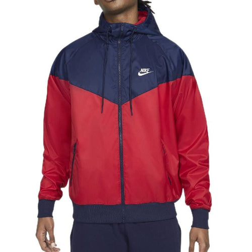 M Nsw Windrunner Jacket - Textile Windbreaker - Red - Mixed - Nike2 - The Bradery