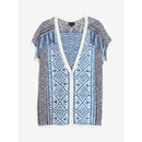 Josse Sapphire Vest - Knitwear & Sweaters - Berenice - The Bradery