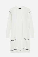 Gilet Oscar Off White - Maille Et Sweats - Berenice - The Bradery