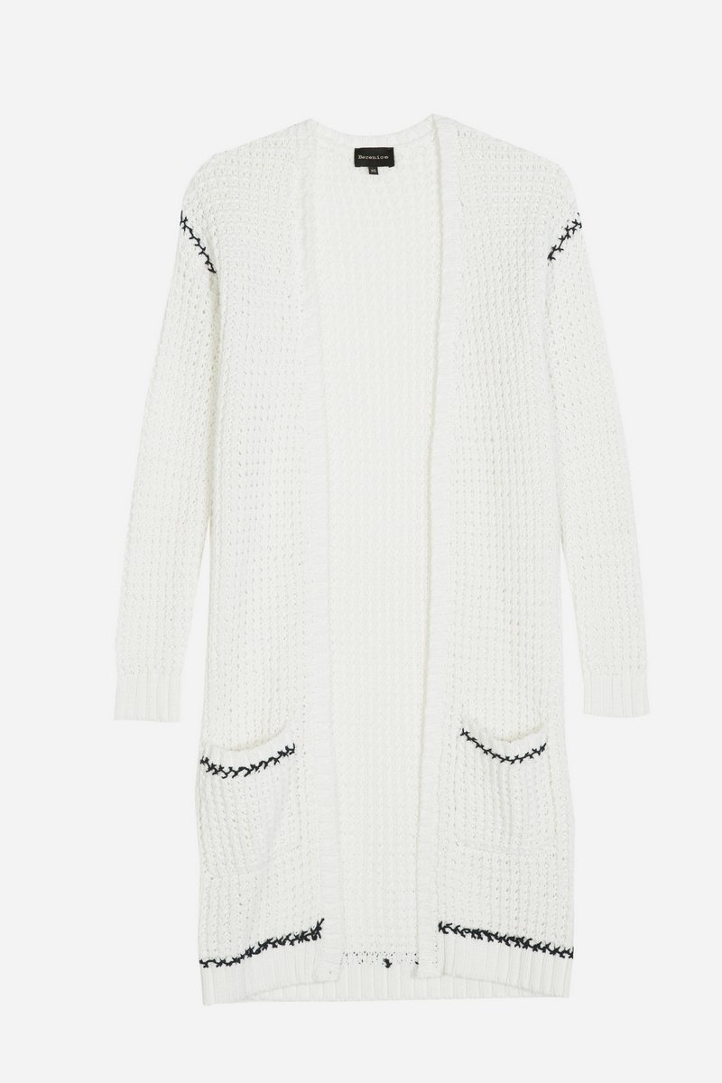 Gilet Oscar Off White - Maille Et Sweats - Berenice - The Bradery