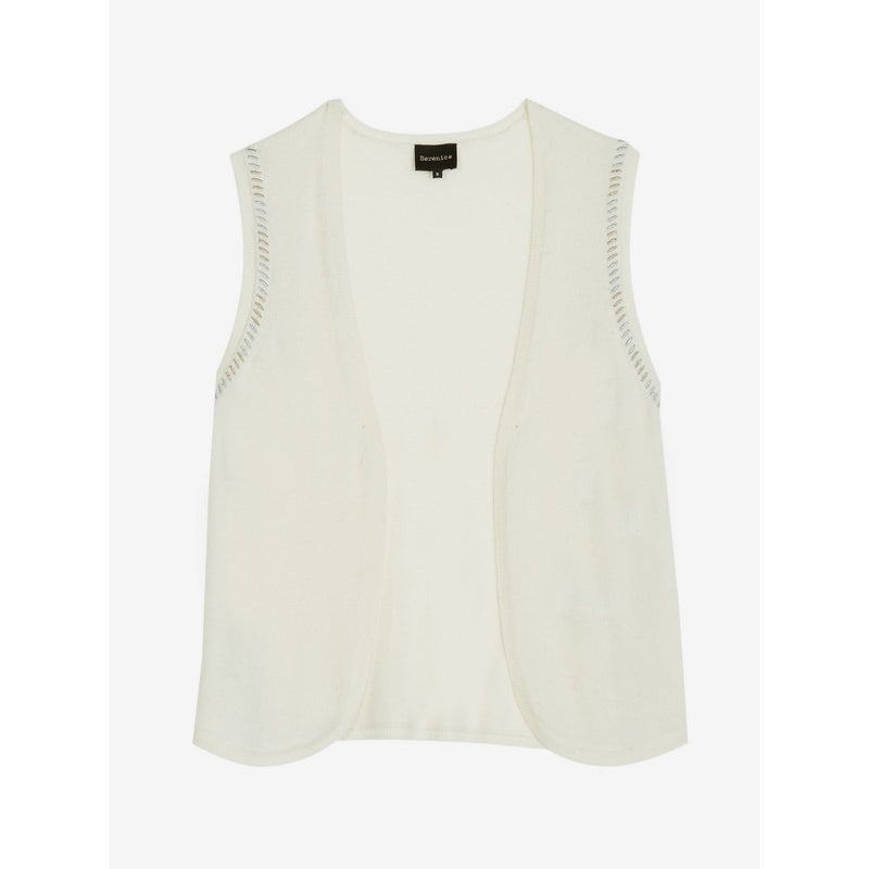 Gilet Robert Off White - Maille Et Sweats - Berenice - The Bradery