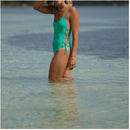 swimsuit 1 Piece Bath Felicia - Green - Calipige - The Bradery