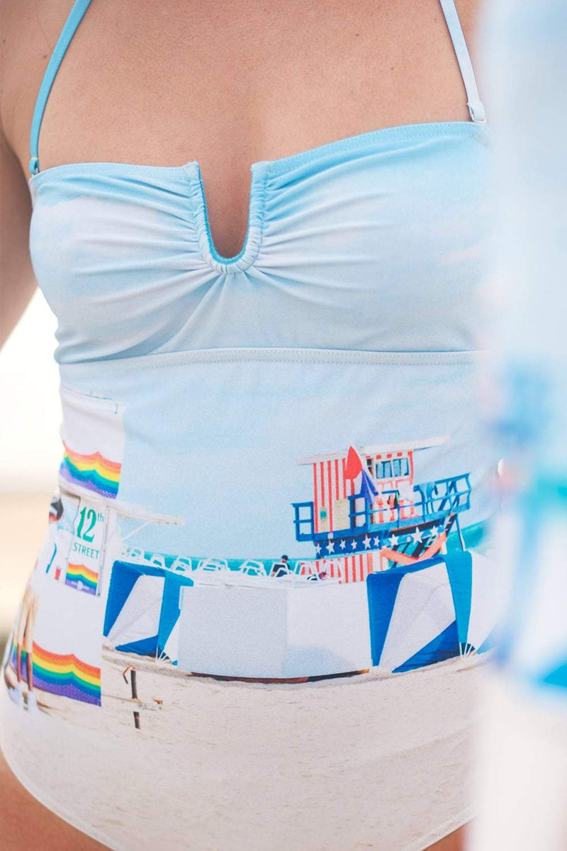 Maillot De Bain 1 Pièce Shellbeach - Cabana Bain Albertine