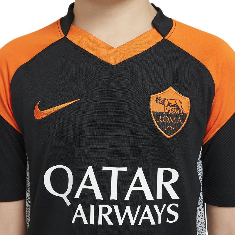 Camiseta Nike As Roma Stadium - Negro - Junior CAMISETA NIKE JUNIOR TEXTIL Nike