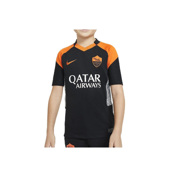 Nike As Roma Stadium Jersey - Black - Junior Ready To Wear Junior Nike