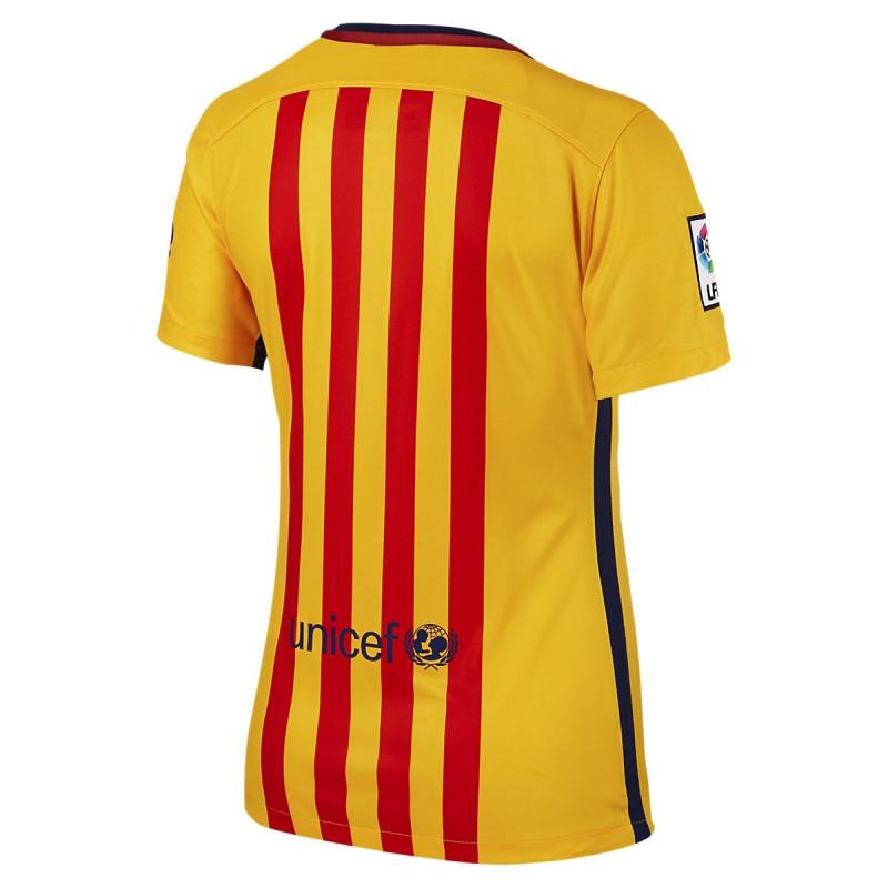 Nike Fc Barcelona Lady Away Replica Jersey 2015/2016 - 658950-740 - Yellow - Men MEN'S FOOTBALL JERSEY TEXTILE Nike