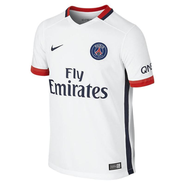Nike Junior Psg Stadium Away Jersey 2015/2016 - 659094-106 - White - Junior JUNIOR FOOTBALL JERSEY TEXTILE Nike
