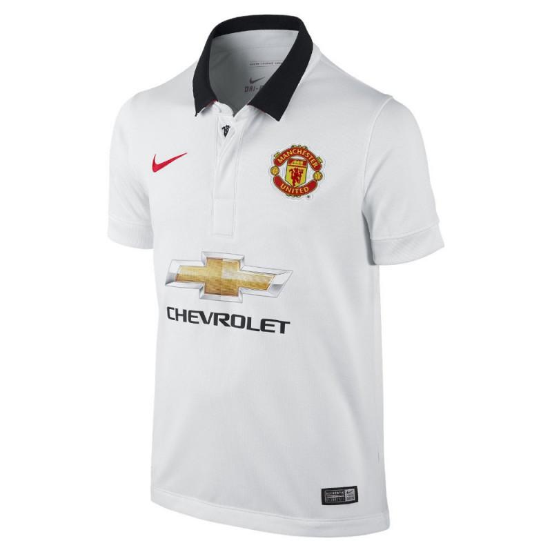 Nike Manchester United Stadium segunda camiseta 2014/2015 - Blanco - Hombre - Nike2 - The Bradery