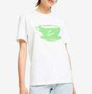 T-Shirt Café Kitsuné Cup - Noir