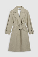 Gala Coat - Ivory - Claudie Pierlot - The Bradery