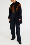 Manteau Galico - Marine - Claudie Pierlot - The Bradery