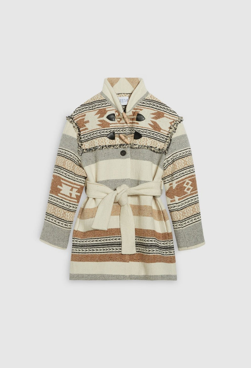 Garrod Coat - Multico - Claudie Pierlot - The Bradery