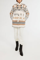 Garrod Coat - Multico - Claudie Pierlot - The Bradery