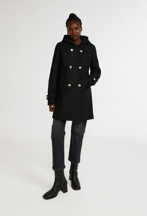 Manteau Genna - Bicolore - Claudie Pierlot - The Bradery