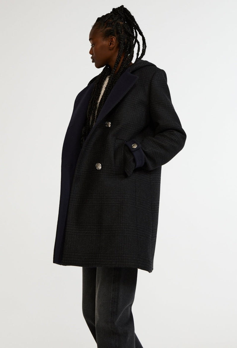 Genna Coat - Bicolour - Claudie Pierlot - The Bradery