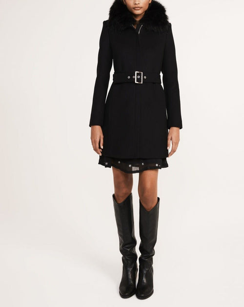 Gilles coat - Black - Claudie Pierlot - The Bradery