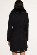 Manteau Gilles - Noir - Claudie Pierlot - The Bradery