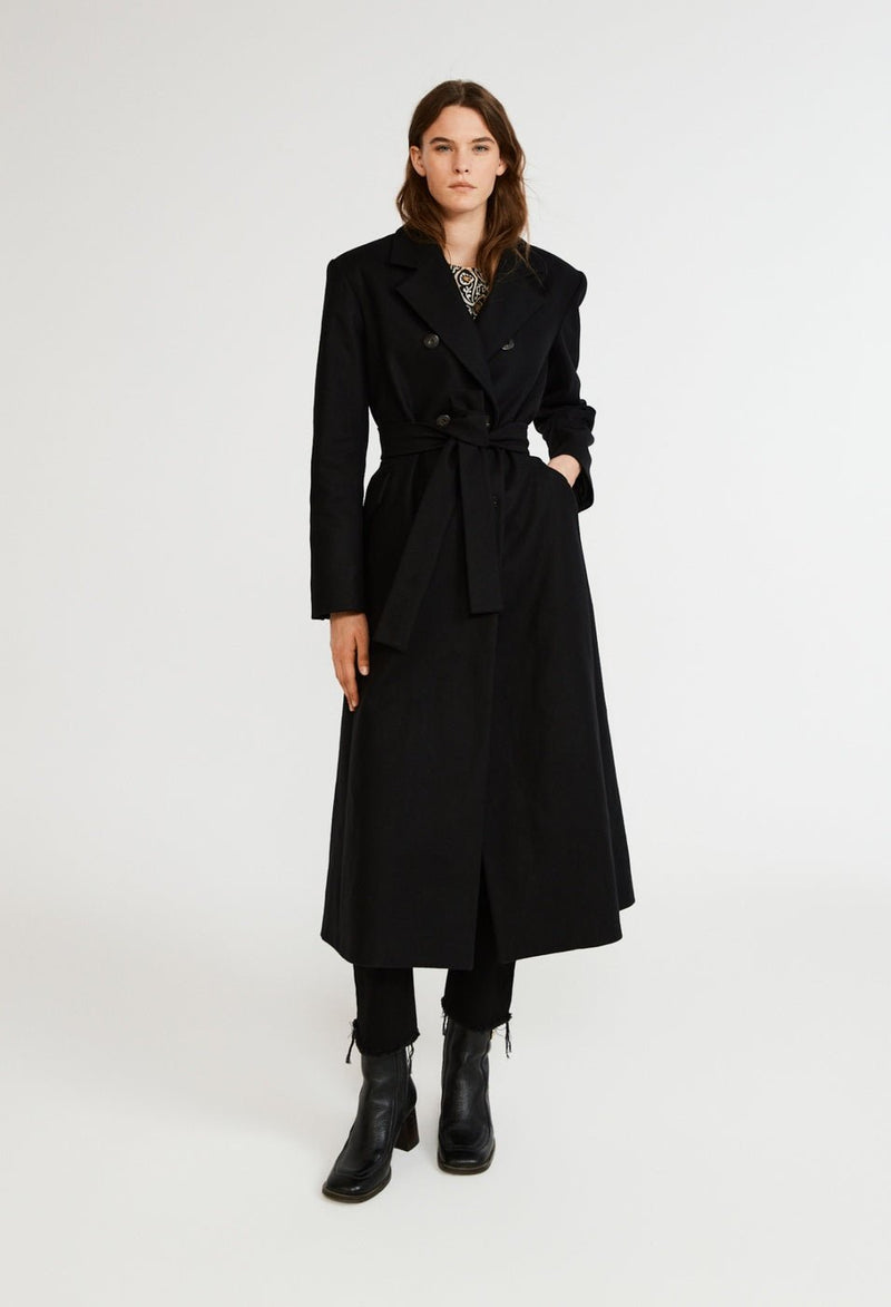 Claudie Pierlot Abrigo Goody - Negro - - The Bradery