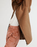 Manteau Gospelter - Camel - Claudie Pierlot - The Bradery