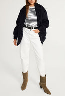 Manteau Gouache - Marine - Claudie Pierlot - The Bradery