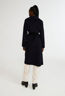 Gracieux Coat - Navy - Claudie Pierlot - The Bradery