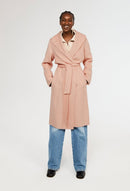 Gracieux Coat - Pale Pink - Claudie Pierlot - The Bradery