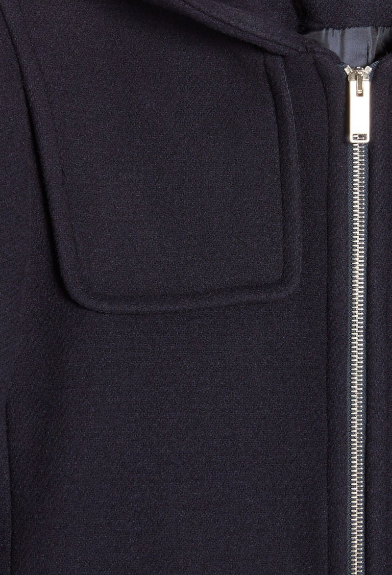 Grego Coat - Navy - Claudie Pierlot - The Bradery