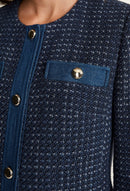 Manteau Grelot - Denim - Claudie Pierlot - The Bradery