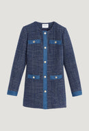 Manteau Grelot - Denim - Claudie Pierlot - The Bradery