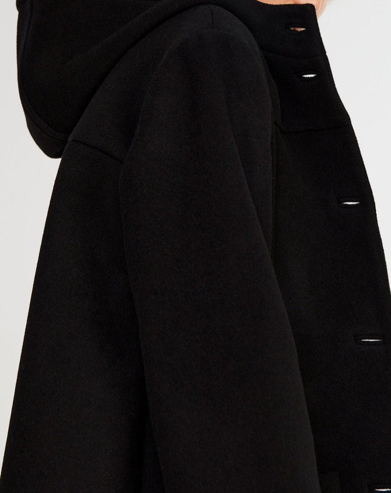 Manteau Guillaume - Noir - Claudie Pierlot - The Bradery