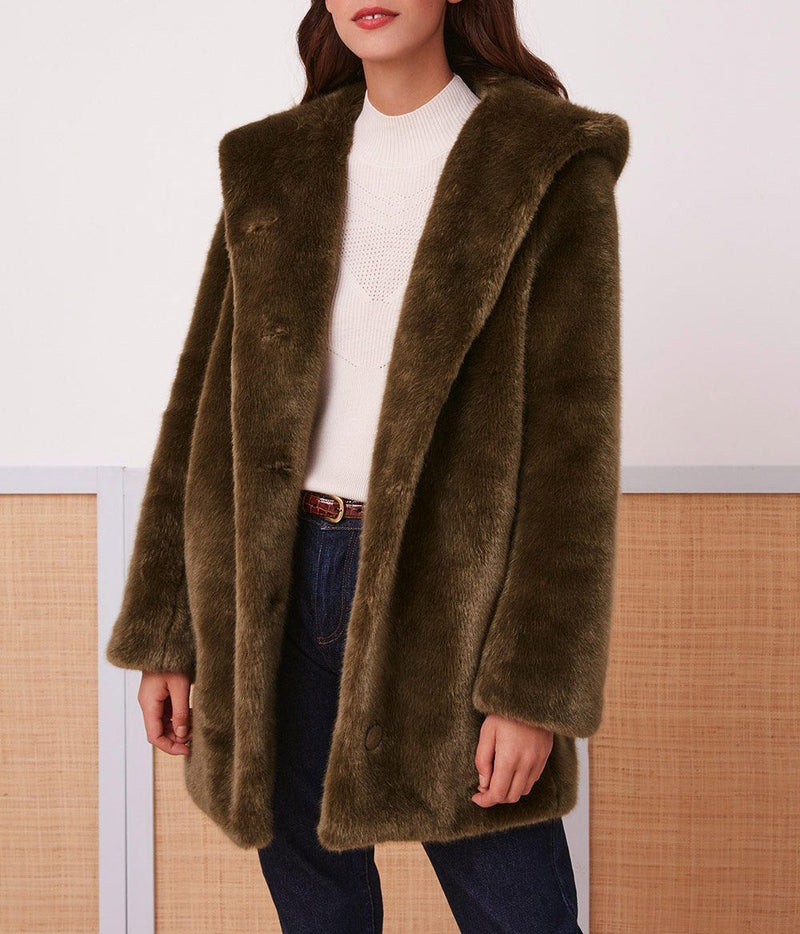 Abrigo Nela - Fougere - Des Petits Hauts - The Bradery