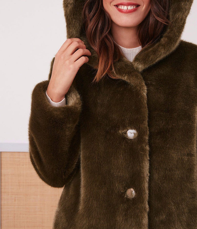 Abrigo Nela - Fougere - Des Petits Hauts - The Bradery